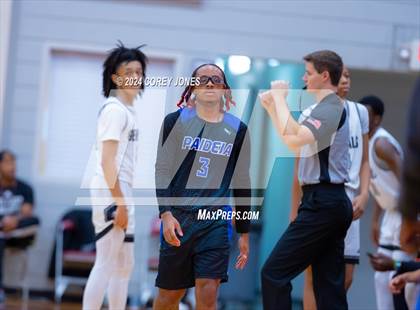 Thumbnail 2 in Paideia vs Shiloh (Hawks-Naismith Tipoff Classic) photogallery.