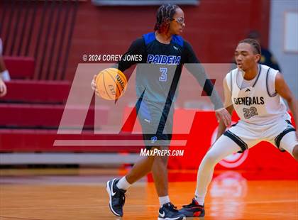 Thumbnail 2 in Paideia vs Shiloh (Hawks-Naismith Tipoff Classic) photogallery.