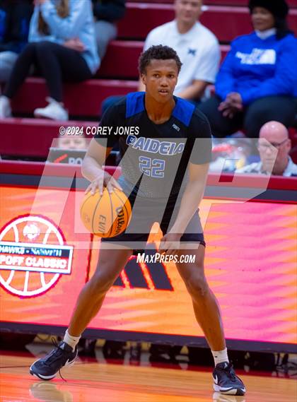 Thumbnail 3 in Paideia vs Shiloh (Hawks-Naismith Tipoff Classic) photogallery.