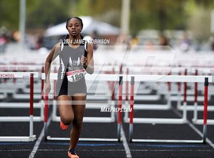 Thumbnail 3 in Lewis James Invitational (100 Meter Hurdles) photogallery.