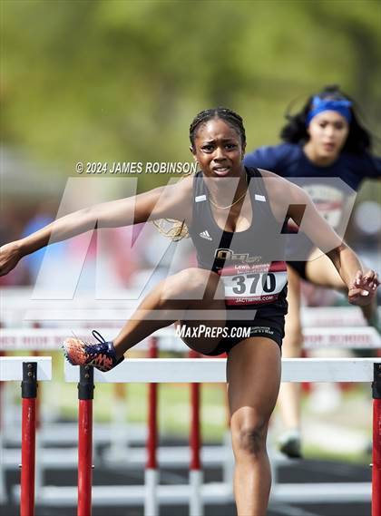 Thumbnail 3 in Lewis James Invitational (100 Meter Hurdles) photogallery.