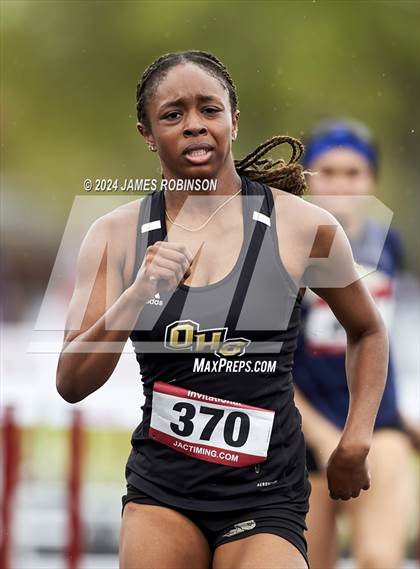 Thumbnail 3 in Lewis James Invitational (100 Meter Hurdles) photogallery.