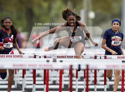 Thumbnail 1 in Lewis James Invitational (100 Meter Hurdles) photogallery.