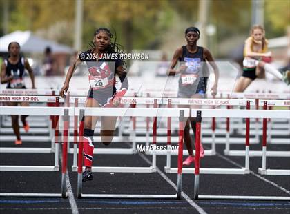 Thumbnail 1 in Lewis James Invitational (100 Meter Hurdles) photogallery.