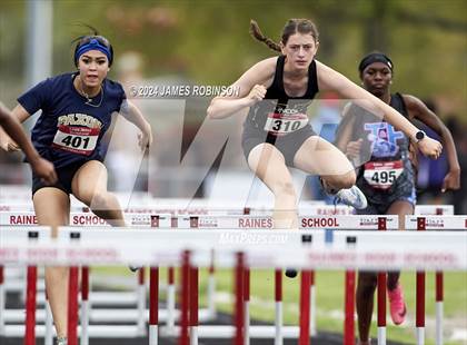 Thumbnail 1 in Lewis James Invitational (100 Meter Hurdles) photogallery.