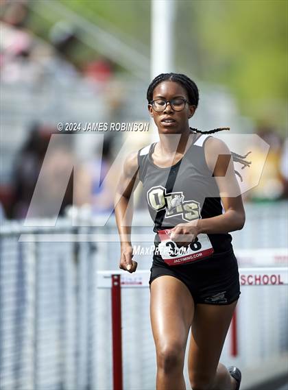 Thumbnail 1 in Lewis James Invitational (100 Meter Hurdles) photogallery.