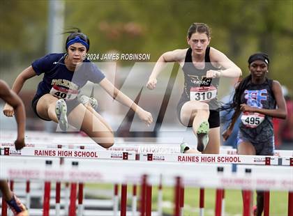 Thumbnail 3 in Lewis James Invitational (100 Meter Hurdles) photogallery.