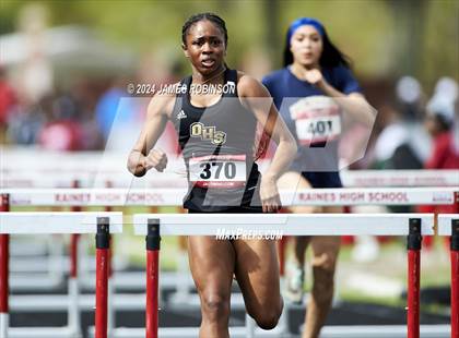 Thumbnail 1 in Lewis James Invitational (100 Meter Hurdles) photogallery.