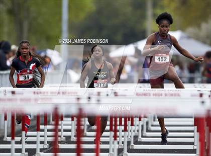 Thumbnail 1 in Lewis James Invitational (100 Meter Hurdles) photogallery.