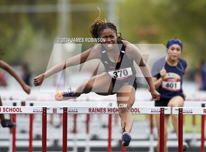 Thumbnail 2 in Lewis James Invitational (100 Meter Hurdles) photogallery.