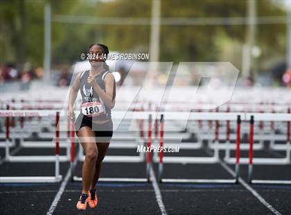 Thumbnail 1 in Lewis James Invitational (100 Meter Hurdles) photogallery.