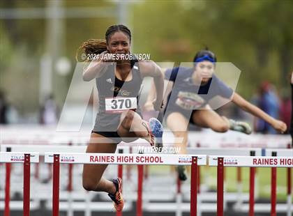 Thumbnail 3 in Lewis James Invitational (100 Meter Hurdles) photogallery.