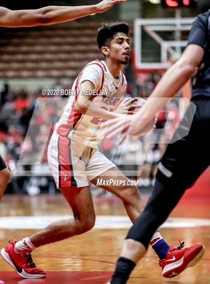 Thumbnail 2 in Fresno Christian vs. Fowler (CIF Central Section Championship) photogallery.
