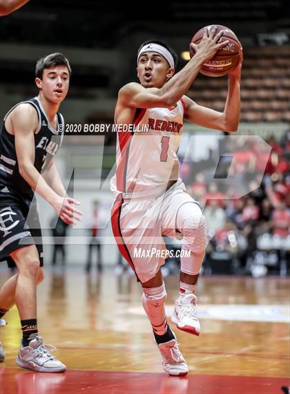Thumbnail 3 in Fresno Christian vs. Fowler (CIF Central Section Championship) photogallery.