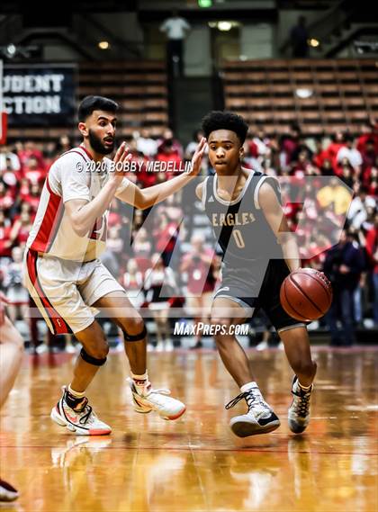 Thumbnail 1 in Fresno Christian vs. Fowler (CIF Central Section Championship) photogallery.