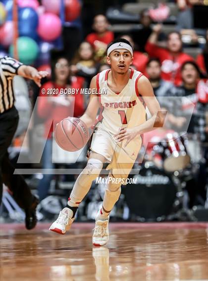 Thumbnail 2 in Fresno Christian vs. Fowler (CIF Central Section Championship) photogallery.