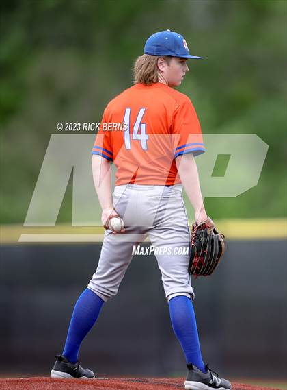 Thumbnail 3 in Oak Ridge @ Grand Oaks (1st game double header) photogallery.