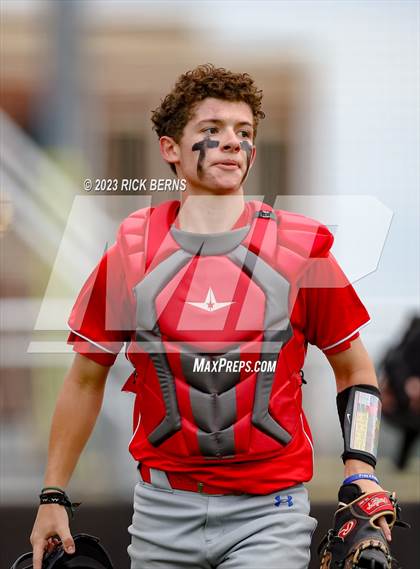 Thumbnail 3 in Oak Ridge @ Grand Oaks (1st game double header) photogallery.