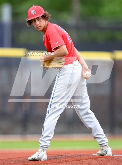Thumbnail 3 in Oak Ridge @ Grand Oaks (1st game double header) photogallery.