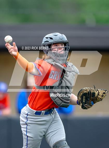 Thumbnail 3 in Oak Ridge @ Grand Oaks (1st game double header) photogallery.
