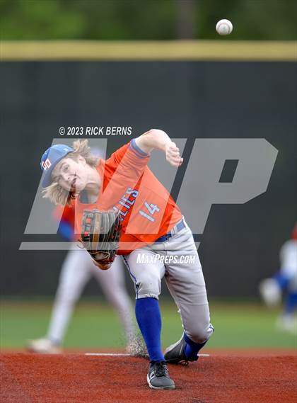 Thumbnail 3 in Oak Ridge @ Grand Oaks (1st game double header) photogallery.