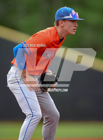 Thumbnail 3 in Oak Ridge @ Grand Oaks (1st game double header) photogallery.