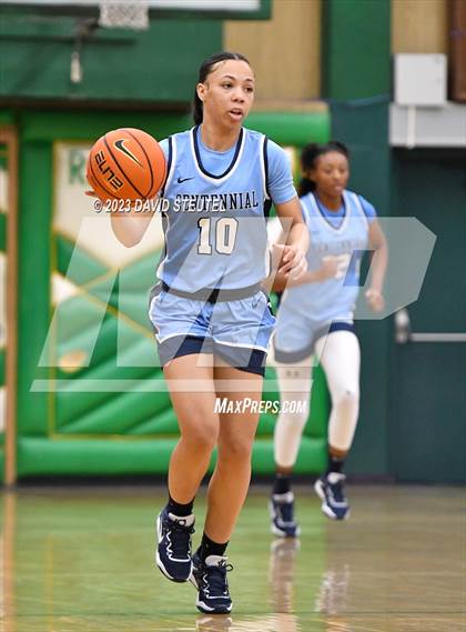 Thumbnail 1 in Centennial vs. Mission Hills (St. Mary's Stockton MLK Showcase) photogallery.