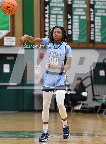Thumbnail 2 in Centennial vs. Mission Hills (St. Mary's Stockton MLK Showcase) photogallery.