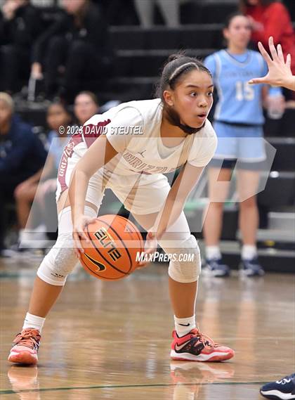 Thumbnail 1 in Centennial vs. Mission Hills (St. Mary's Stockton MLK Showcase) photogallery.