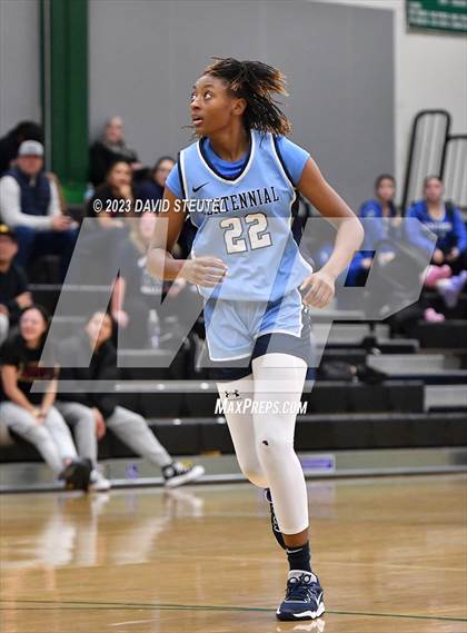 Thumbnail 2 in Centennial vs. Mission Hills (St. Mary's Stockton MLK Showcase) photogallery.