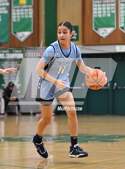 Thumbnail 2 in Centennial vs. Mission Hills (St. Mary's Stockton MLK Showcase) photogallery.