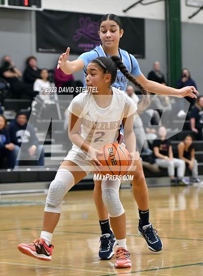 Thumbnail 1 in Centennial vs. Mission Hills (St. Mary's Stockton MLK Showcase) photogallery.
