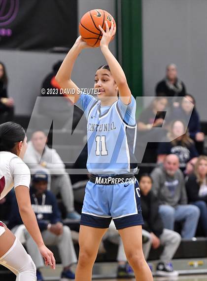 Thumbnail 1 in Centennial vs. Mission Hills (St. Mary's Stockton MLK Showcase) photogallery.