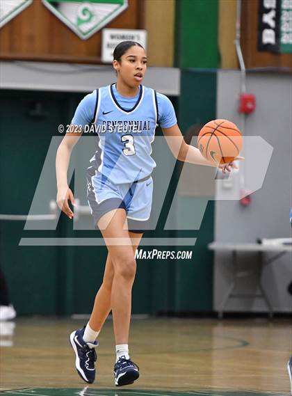 Thumbnail 2 in Centennial vs. Mission Hills (St. Mary's Stockton MLK Showcase) photogallery.