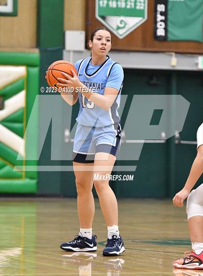Thumbnail 2 in Centennial vs. Mission Hills (St. Mary's Stockton MLK Showcase) photogallery.