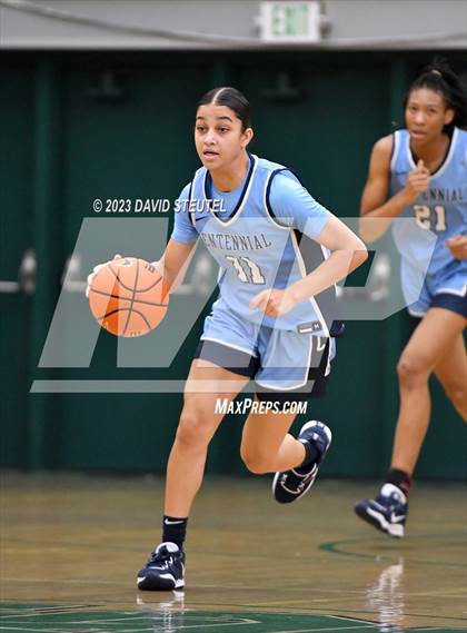 Thumbnail 2 in Centennial vs. Mission Hills (St. Mary's Stockton MLK Showcase) photogallery.