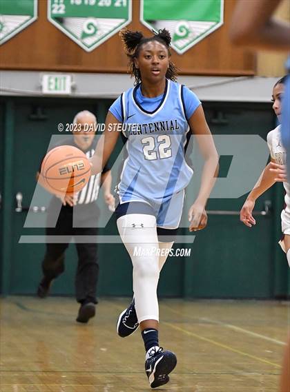 Thumbnail 3 in Centennial vs. Mission Hills (St. Mary's Stockton MLK Showcase) photogallery.