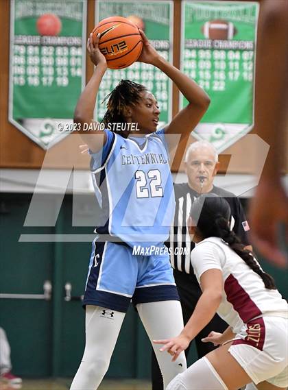 Thumbnail 1 in Centennial vs. Mission Hills (St. Mary's Stockton MLK Showcase) photogallery.