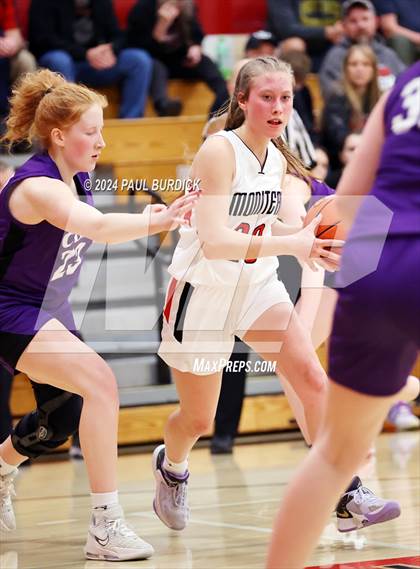 Thumbnail 3 in Moniteau vs Coudersport (District IX Semifinal) photogallery.