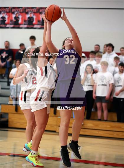 Thumbnail 2 in Moniteau vs Coudersport (District IX Semifinal) photogallery.
