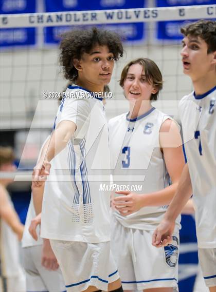 Thumbnail 2 in Desert Vista vs Chandler (AIA 6A Round 1 Playoff) photogallery.