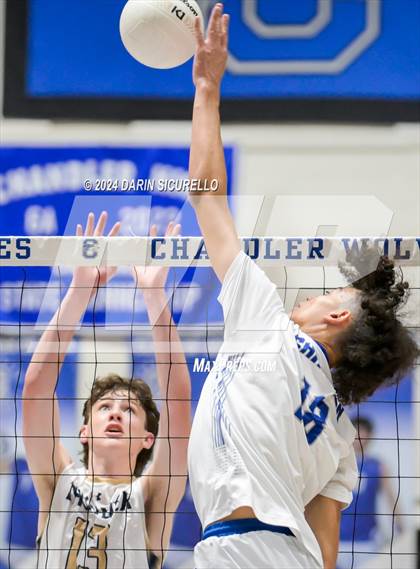 Thumbnail 3 in Desert Vista vs Chandler (AIA 6A Round 1 Playoff) photogallery.