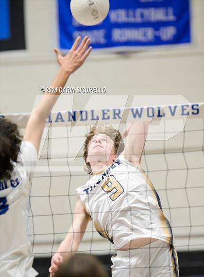 Thumbnail 3 in Desert Vista vs Chandler (AIA 6A Round 1 Playoff) photogallery.