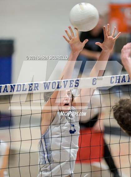 Thumbnail 1 in Desert Vista vs Chandler (AIA 6A Round 1 Playoff) photogallery.
