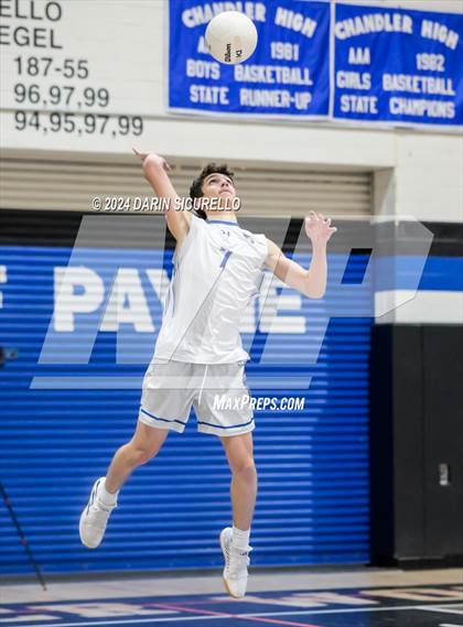 Thumbnail 1 in Desert Vista vs Chandler (AIA 6A Round 1 Playoff) photogallery.