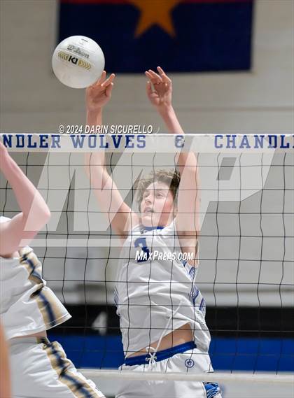 Thumbnail 1 in Desert Vista vs Chandler (AIA 6A Round 1 Playoff) photogallery.