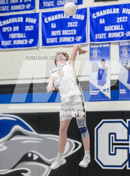 Thumbnail 1 in Desert Vista vs Chandler (AIA 6A Round 1 Playoff) photogallery.