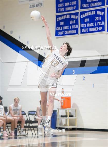 Thumbnail 2 in Desert Vista vs Chandler (AIA 6A Round 1 Playoff) photogallery.