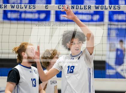 Thumbnail 1 in Desert Vista vs Chandler (AIA 6A Round 1 Playoff) photogallery.