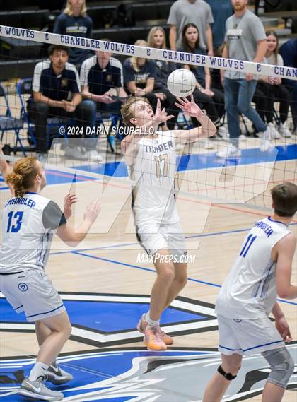 Thumbnail 1 in Desert Vista vs Chandler (AIA 6A Round 1 Playoff) photogallery.